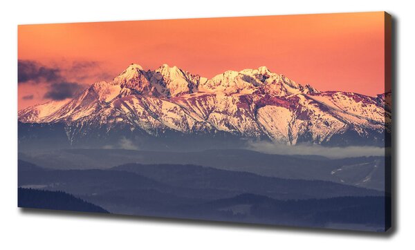 Tablou canvas Sunrise Tatry