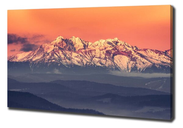Tablou canvas Sunrise Tatry