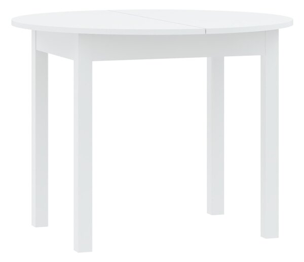 Masă Bristol 226Alb, 8cm, ExtensieExtensie, PAL laminat, MDF
