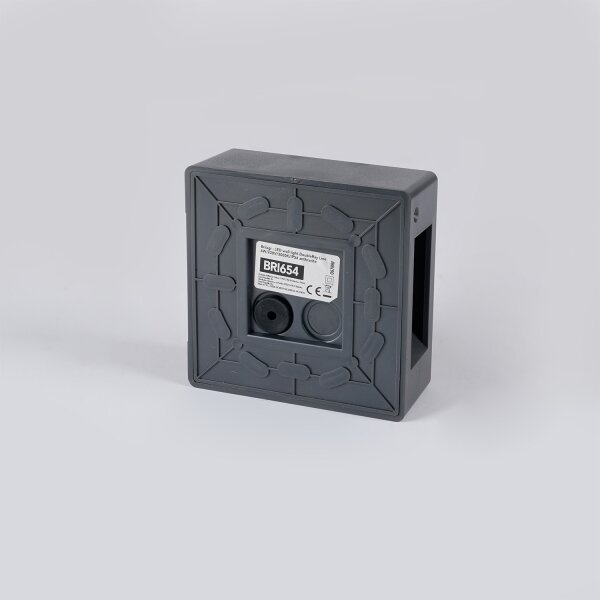 Brilagi - Aplica LED de exterior DOUBLERAY LINE, 6W, 230V, antracit, IP54