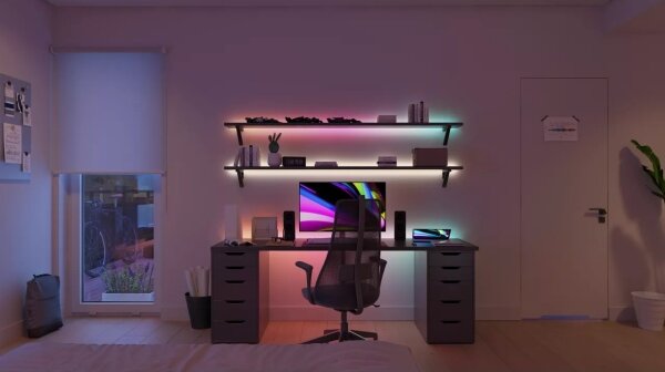 Philips Hue ESSENTIAL Bandă LED RGBW dimmabilă 5 m, 19W, 230V, 2200-6500K