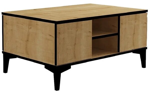 Masuta cafea Susana living culoare nuc deschis 90 cm