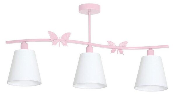 Lampa copii BUTTERFLY 3XE14/60W/230V
