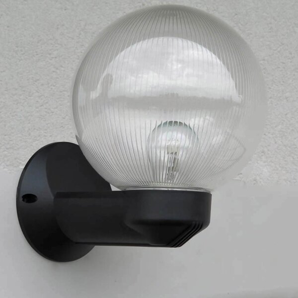Aplică de exterior NADIR 1xE27/15W/230V IP44 transparentă Palnas 116002-01