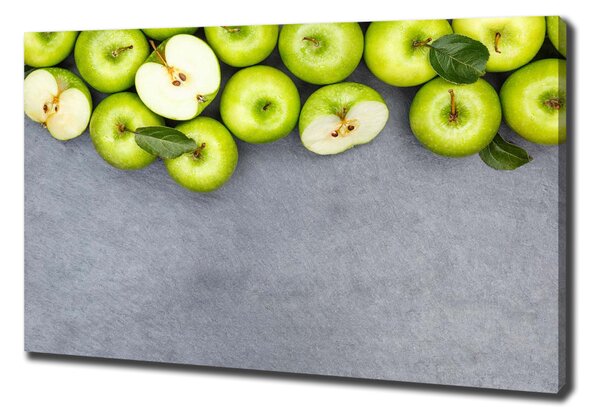 Tablou pe pânză canvas mere verzi