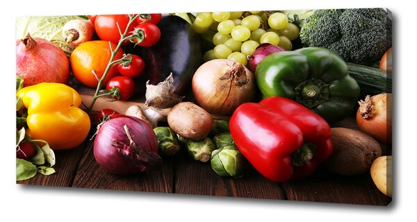 Tablou canvas Legume si fructe