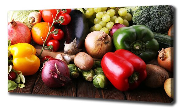 Tablou canvas Legume si fructe