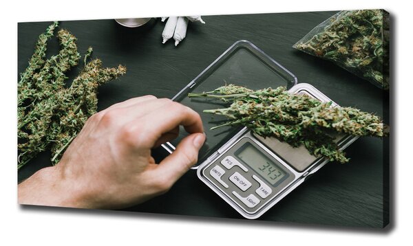 Imprimare tablou canvas marijuana topuri