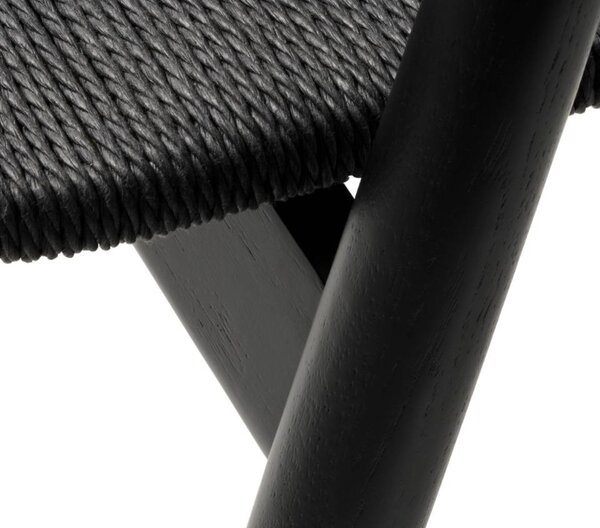 Scaun de dining Relate, negru