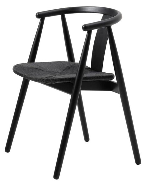 Scaun de dining Relate, negru