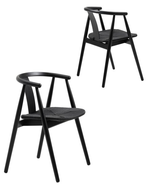 Scaun de dining Relate, negru