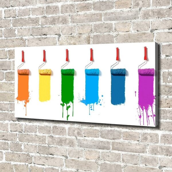 Imprimare tablou canvas Paint role
