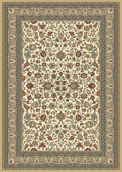 Covor Clasic Sufragerie, Model Kasmar 8746 684, Bej 80 x 150, Dreptunghi