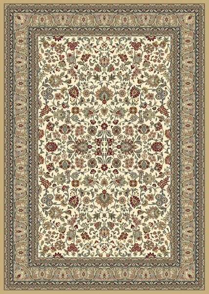Covor Clasic Sufragerie, Model Kasmar 8746 684, Bej Dreptunghi, 80 x 250