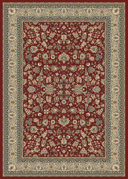 Covor Clasic Sufragerie, Model Kasmar 8746 014, Rosu Rosu, 80 x 150, Dreptunghi