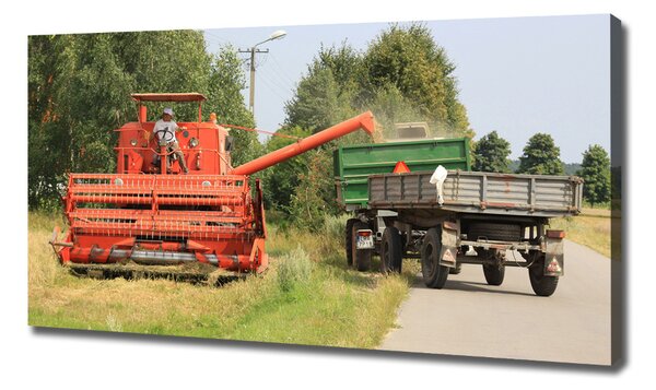 Imprimare tablou canvas combină agricolă