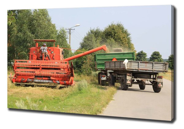 Imprimare tablou canvas combină agricolă