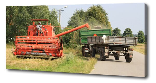 Imprimare tablou canvas combină agricolă