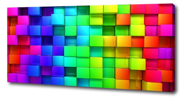 Imprimare tablou canvas cutii colorate