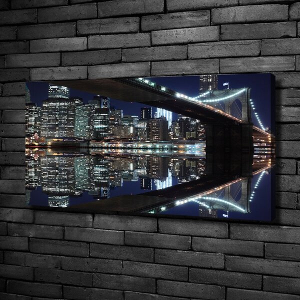 Imprimare tablou canvas Podul Brooklyn