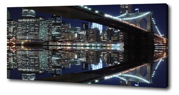 Imprimare tablou canvas Podul Brooklyn