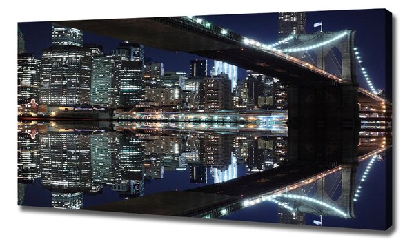 Imprimare tablou canvas Podul Brooklyn