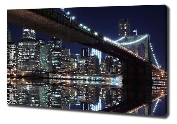 Imprimare tablou canvas Podul Brooklyn