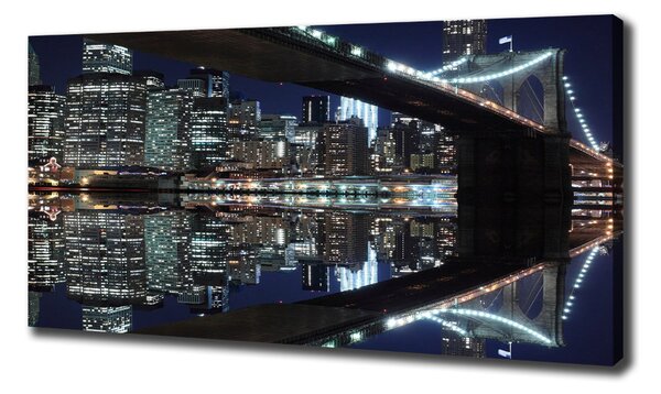 Imprimare tablou canvas Podul Brooklyn