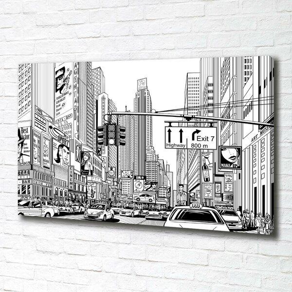 Tablou pe pânză canvas Străzile din New York