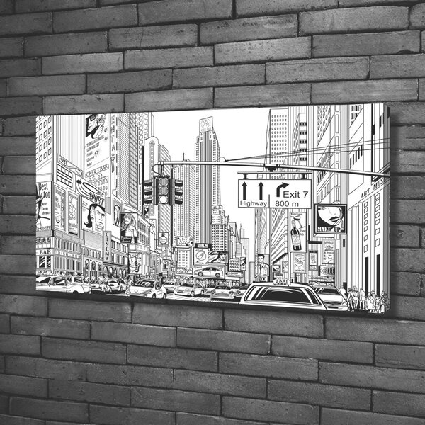Tablou pe pânză canvas Străzile din New York
