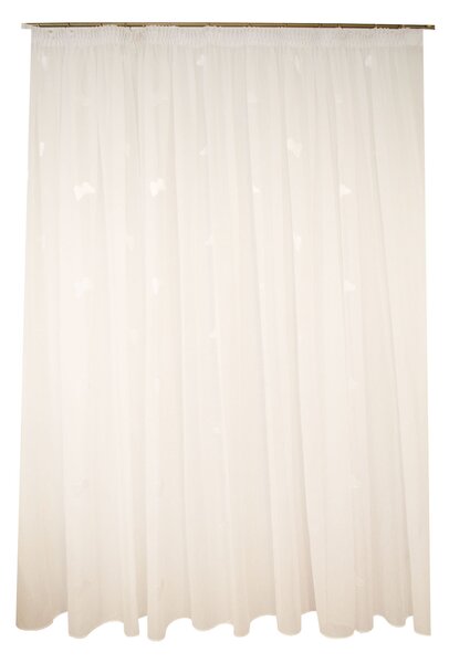 Perdele Velaria sable fluturi albi, 300X245 cm
