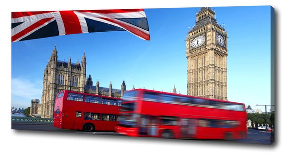 Pictură pe pânză Bus din Londra