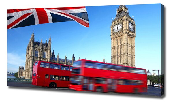 Pictură pe pânză Bus din Londra