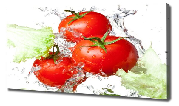 Pictură pe pânză Tomate și salată