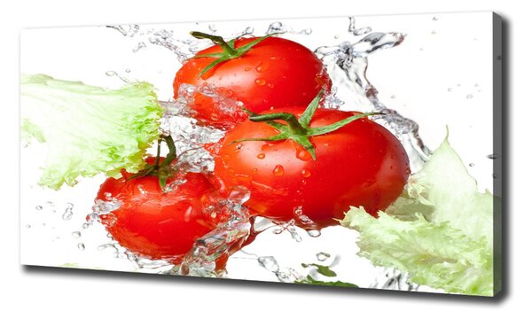 Pictură pe pânză Tomate și salată