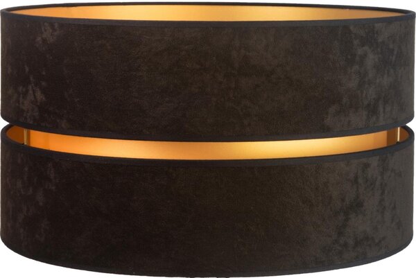 Abajur universal Duolla DUO E27 d. 40 cm negru/auriu