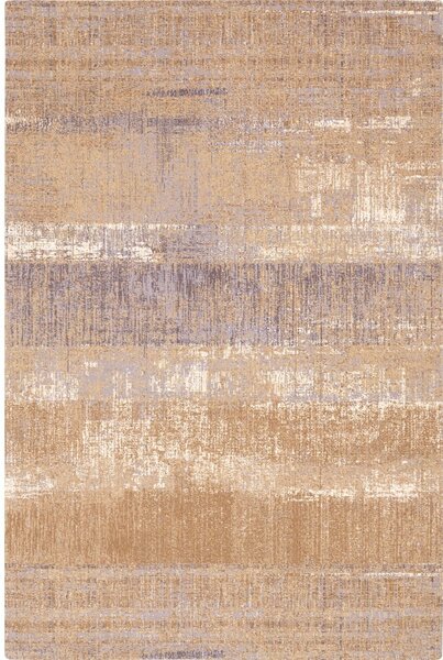 Covor maro din lână 100x180 cm Layers – Agnella