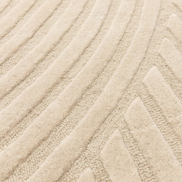Covor bej din lână 160x230 cm Hague – Asiatic Carpets
