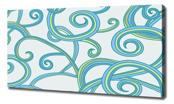 Tablou pe pânză canvas spirale abstracte