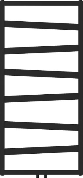 Mexen, Calorifer decorativ de baie Mexen Zoom 1100 x 530 mm, 376 W, negru - W130-1100-530-00-70
