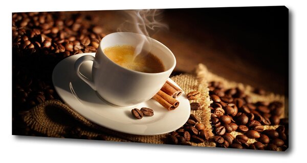 Tablouri tipărite pe pânză Cafea într-o ceașcă