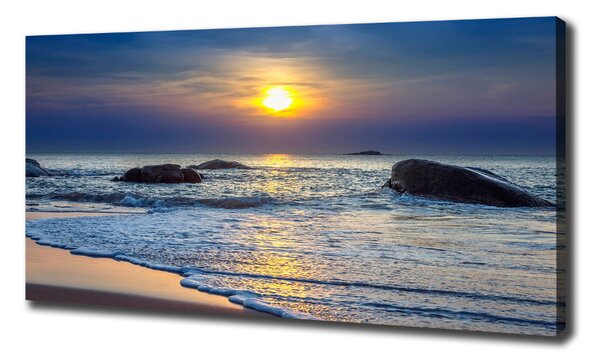 Tablou canvas Apus de soare pe mare