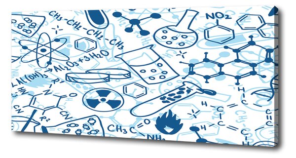 Tablou pe pânză canvas fundal chimie