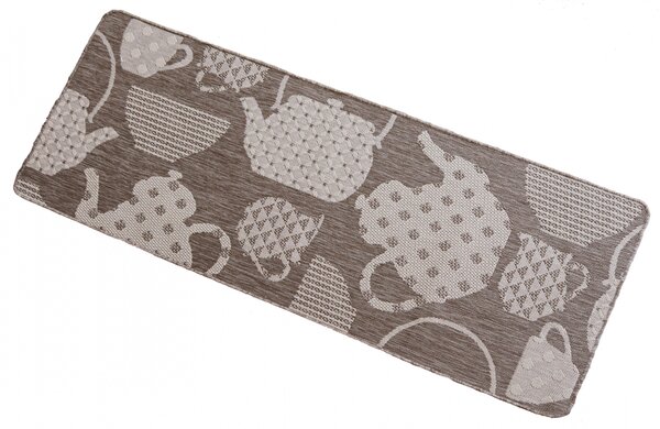 Covor Bucatarie, Flex 19056 111, Crem, Antiderapant 75x200 cm 67 x 180
