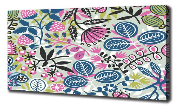 Tablouri tipărite pe pânză model floral