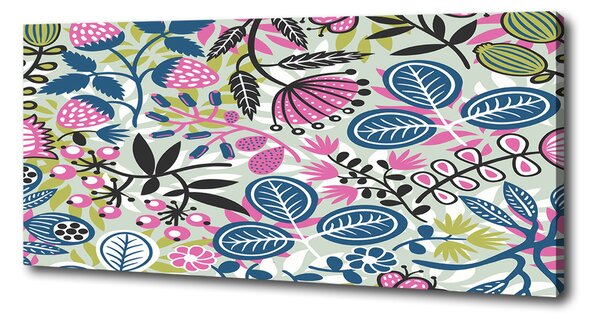 Tablouri tipărite pe pânză model floral