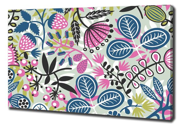 Tablouri tipărite pe pânză model floral