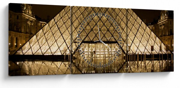 Tablou cu Loure (cu ceas) (90x30 cm)