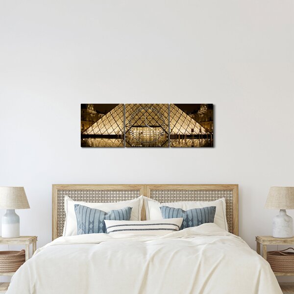 Tablou cu Loure (cu ceas) (90x30 cm)