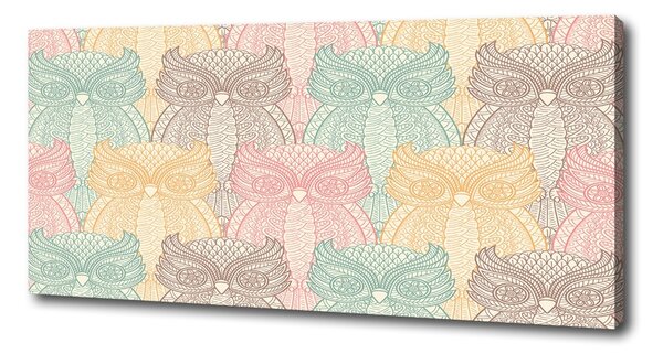 Pictură pe pânză Owls